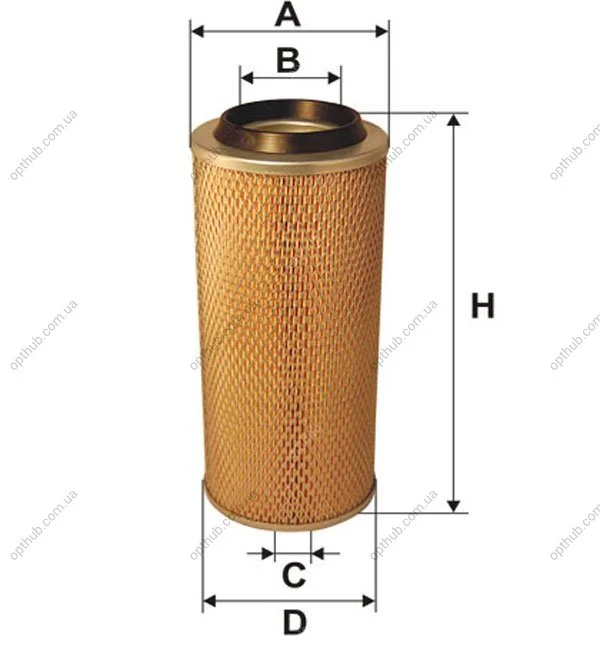 Воздушный фильтр WIX FILTERS 46415E (фото 1)