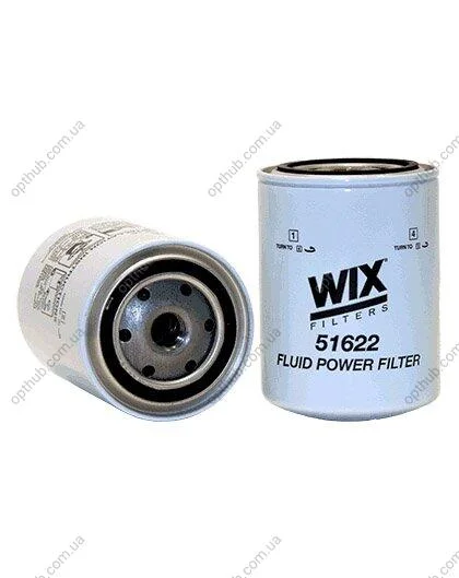 Фільтр оливний JOHN DEERE(WIX) WIX FILTERS 51622 (фото 1)