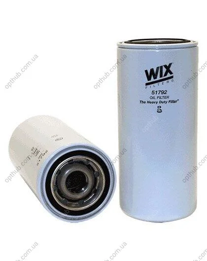 Фільтр оливний JOHN DEERE(WIX) WIX FILTERS 51792 (фото 1)