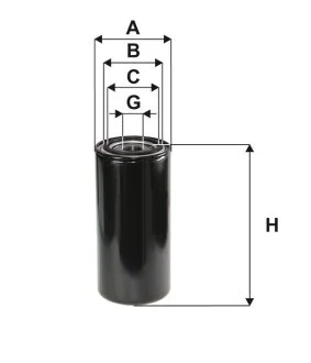 Фільтр масляний RVI (TRUCK) OP584/1/ (вир-во WIX-Filtron) WIX FILTERS 92130E