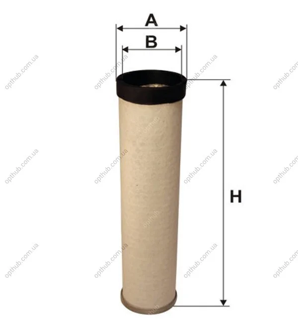 Фильтр воздушный /200/4W (пр-во WIX-Filtron) WIX FILTERS 93216E (фото 1)
