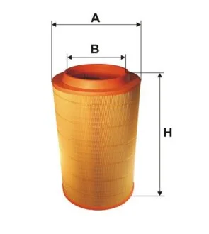 Фільтр повітряний /AM447/6 (вир-во WIX-Filtron UA) WIX FILTERS 93243E