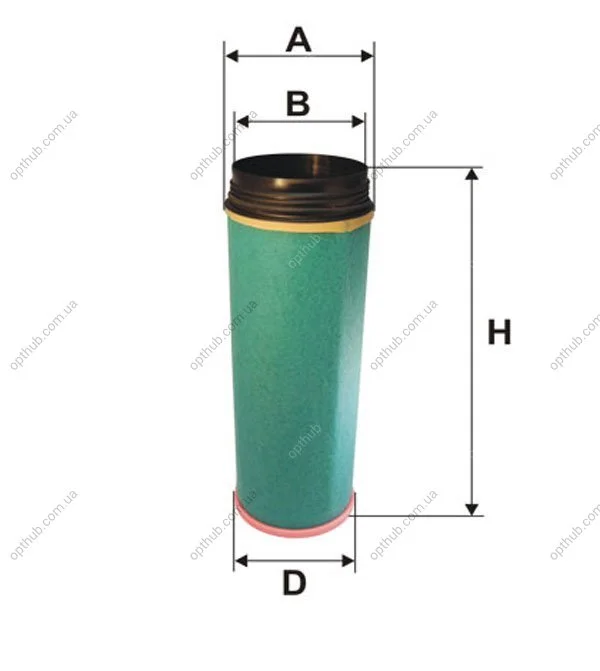 Повітряний фільтр WIX FILTERS 93313E (фото 1)