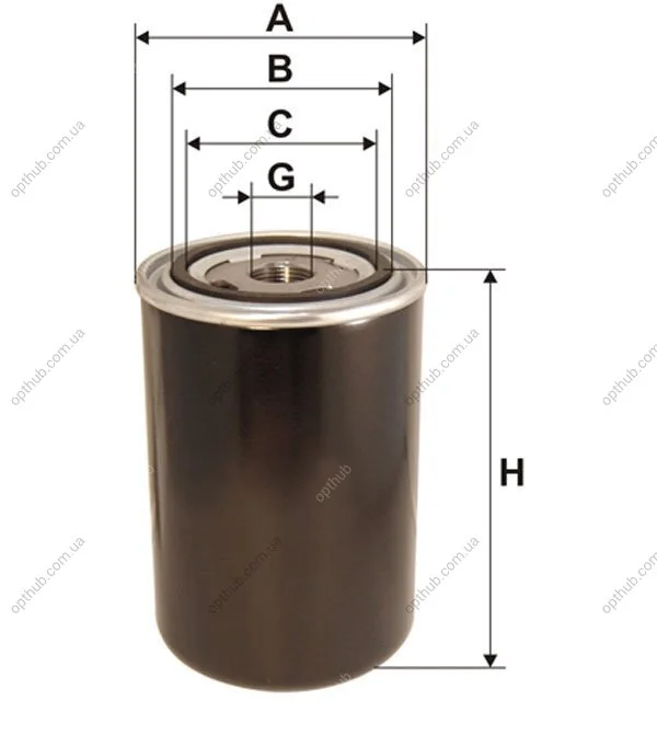 Фільтр топл. DAF (TRUCK) /PP861/4 (вир-во WIX-Filtron) WIX FILTERS 95035E (фото 1)