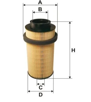 Фільтр топл. DAF 75CF, 85CF /PE975 (вир-во WIX-Filtron) WIX FILTERS 95038E