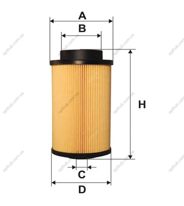 Фільтр топл. /PE977/1 (вир-во WIX-Filtron) WIX FILTERS 95042E (фото 1)