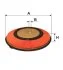 Фільтр повітряний NISSAN SUNNY AP123/ (вир-во WIX-FILTERS) WIX FILTERS WA6302 (фото 1)