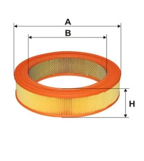 Фільтр повітряний MITSUBISHI COLT AR329/ (вир-во WIX-FILTERS) C.I.U WIX FILTERS WA6494