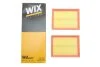 Фільтр повітря SEAT CORDOBA II 99-02, VW CADDY II 95-04 (2шт.) (вир-во WIX-FILTERS UA) WIX FILTERS WA6692 (фото 2)