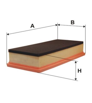Фильтр воздушный ALFA ROMEO 147 1.6I 16V, 2.0I 16V 10/00-> (НОМ. ОРИГ.46741119) WIX FILTERS WA6701