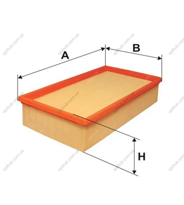 Фільтр повітряний /134/5 (вир-во WIX-FILTERS) WIX FILTERS WA6751 (фото 1)