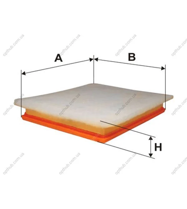 Фільтр повітряний /AP051/4 (вир-во WIX-FILTERS) WIX FILTERS WA9401 (фото 1)