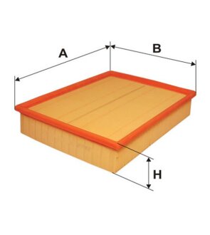 Фільтр повітряний AUDI A4 1.8I 20V, 1.9TDI, A6 1.8T, 1.9TDI, 2.4I; BMW 530I V8, 535I V8, 540I V8; VW PA WIX FILTERS WA9405