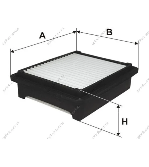 Фільтр повітряний /176/3 (вир-во WIX-FILTERS) WIX FILTERS WA9442 (фото 1)