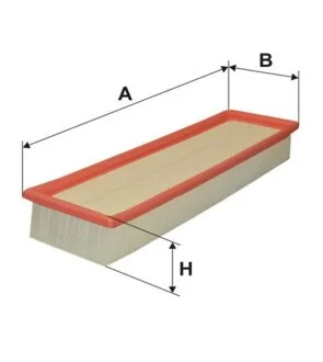 Фільтр повітряний /AP058/2 (вир-во WIX-FILTERS) WIX FILTERS WA9452