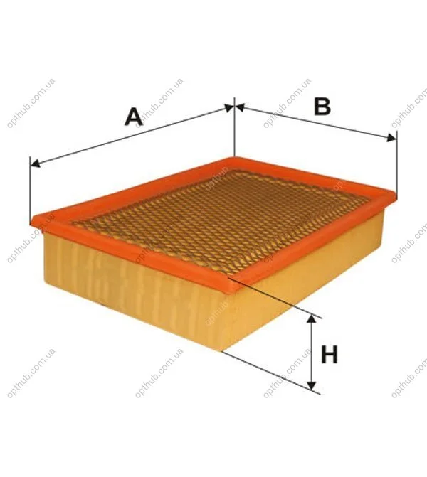 Фільтр повітряний /112/1 (вир-во WIX-FILTERS) C.I.U WIX FILTERS WA9517 (фото 1)