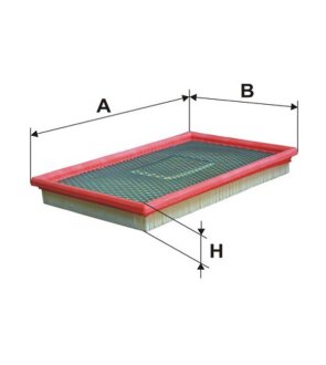 Фильтр воздушный FORD FIESTA V 1.4I 16V, 1.6I 16V 3/02-->, MINI COOPER 1.6I WIX FILTERS WA9537