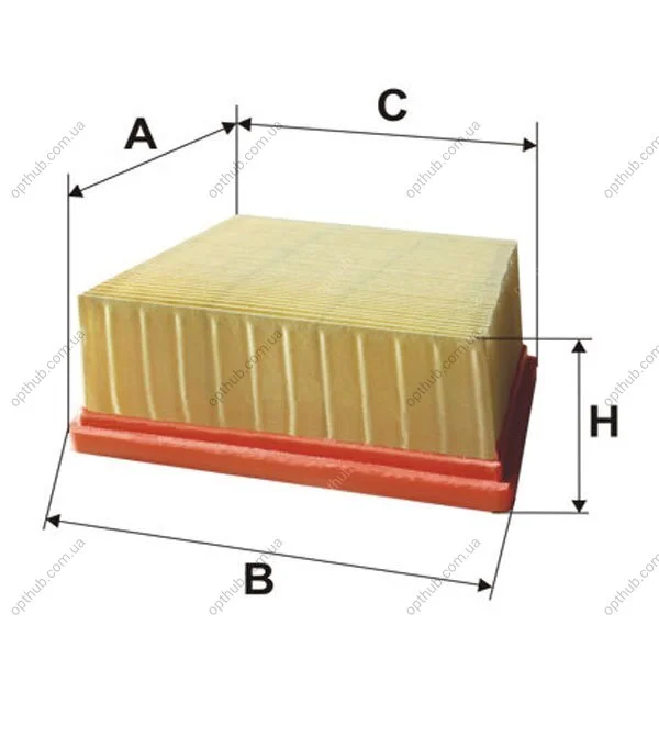 Фільтр повітряний /AP151/5 (вир-во WIX-FILTERS) WIX FILTERS WA9606 (фото 1)