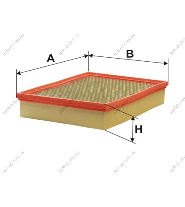Фільтр повітряний /AP 194/2 (вир-во WIX-FILTERS) WIX FILTERS WA9617 (фото 1)