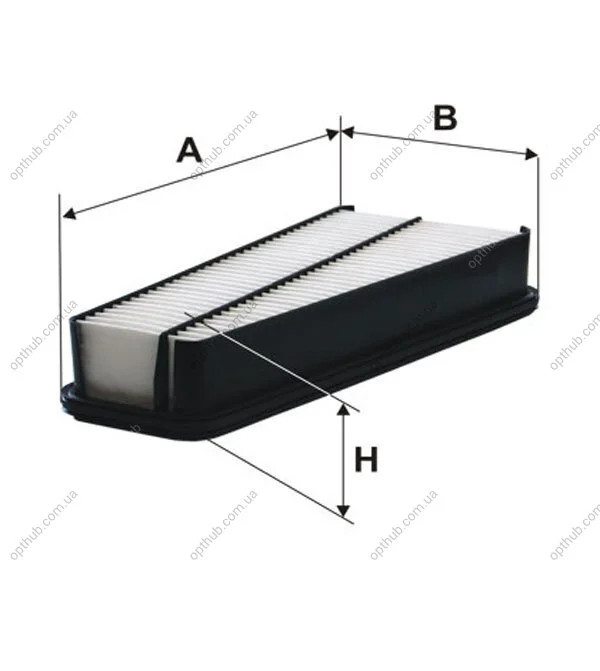Фільтр повітряний (вир-во WIX-FILTERS) WIX FILTERS WA9628 (фото 1)