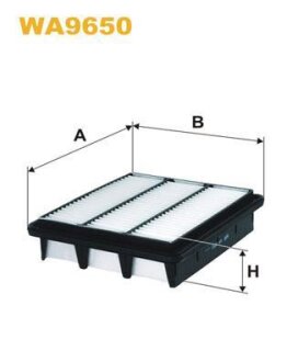 Фільтр повітряний WIX FILTERS WA9650