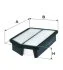 Фільтр повітряний (вир-во WIX-FILTERS) WIX FILTERS WA9710 (фото 1)