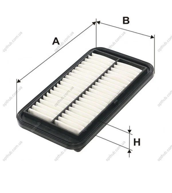 Фільтр повітряний NISSAN PIXO; SUZUKI ALTO V -ua WIX FILTERS WA9729 (фото 1)