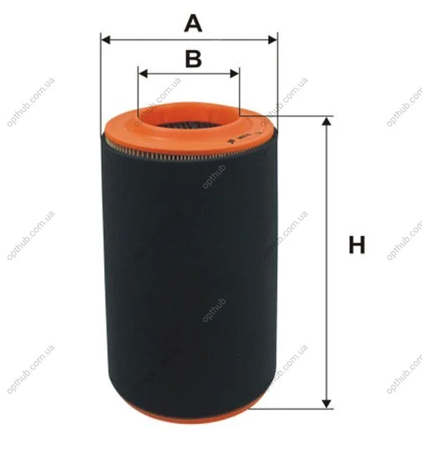 Фільтр повітряний CITR JUMPER III, FIAT DUCATO 07-, PEUGEOT BOXER III HDI -ua WIX FILTERS WA9741 (фото 1)