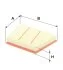Фільтр повітряний LR FREELANDER 2.0 11-, RANGE ROVER EVOQUE 2.0-2.2 11- (вир-во WIX-FILTERS) WIX FILTERS WA9751 (фото 1)
