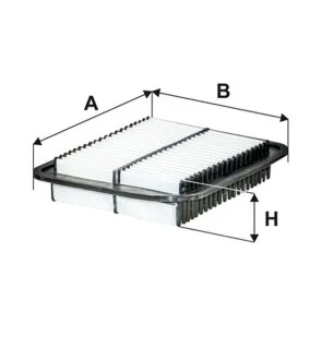Фільтр повітряний MITSUBISHI ASX, OUTLANDER III 1.6-2.4 10- (вир-во WIX-FILTERS) WIX FILTERS WA9783