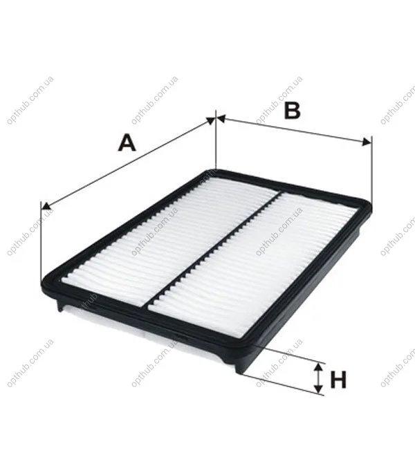 Фільтр повітряний Hyundai Santa Fe III; Kia Sorento II (вир-во WIX-FILTERS) WIX FILTERS WA9789 (фото 1)