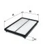Фільтр повітряний Hyundai Santa Fe III; Kia Sorento II (вир-во WIX-FILTERS) WIX FILTERS WA9789 (фото 1)