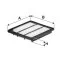 Фільтр повітряний FIAT FREEMONT 2.0 DS 11- (вир-во WIX-FILTERS) WIX FILTERS WA9807 (фото 1)