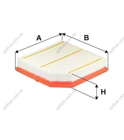 Фільтр повітряний VOLVO XC40 WIX FILTERS WA9861 (фото 1)
