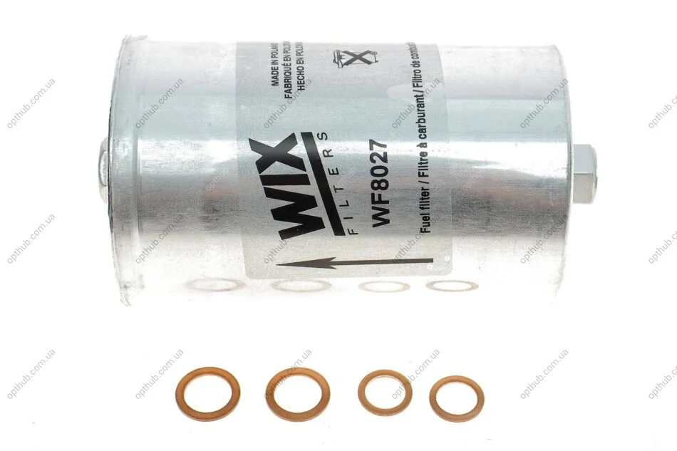 Фільтр палив. AUDI, VW /PP825 (вир-во WIX-FILTERS) WIX FILTERS WF8027 (фото 1)