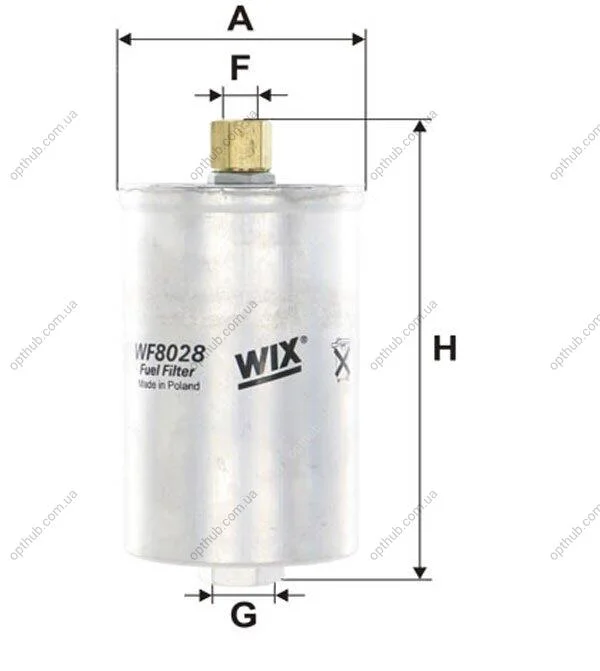 Фільтр паливний WIX FILTERS WF8028 (фото 1)
