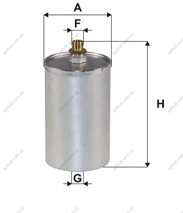 Фільтр палив. MB W124 /PP834 (вир-во WIX-FILTERS) WIX FILTERS WF8038 (фото 1)