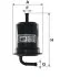 Фільтр палив. /PP887 (вир-во WIX-FILTERS) WIX FILTERS WF8085 (фото 1)