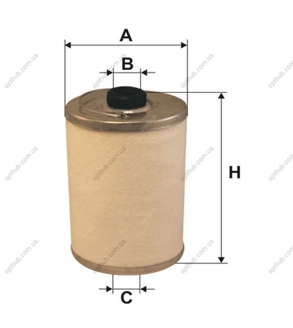 Фільтр топл. MB (TRUCK) /PW814 (вир-во WIX-Filtron) WIX FILTERS WF8156 (фото 1)