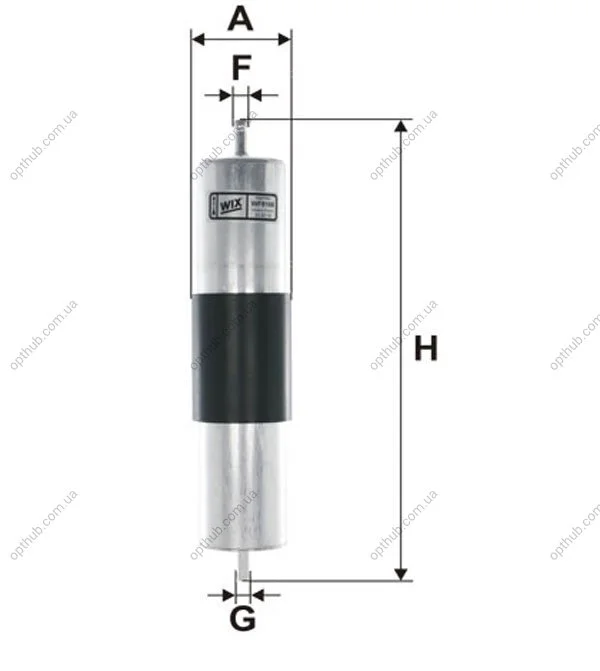 Фільтр палив. BMW PP832/1/ (вир-во WIX-FILTERS) WIX FILTERS WF8168 (фото 1)