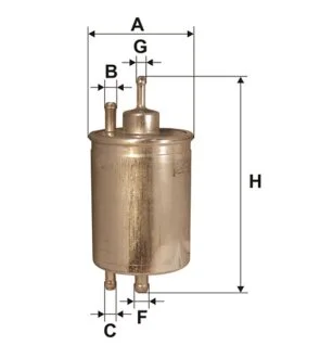 Фільтр палив. /PP947/1 (вир-во WIX-FILTERS) C.I.U WIX FILTERS WF8175