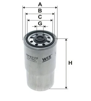 Фільтр палив. BMW E34 PP940/2/ (вир-во WIX-FILTERS) WIX FILTERS WF8270