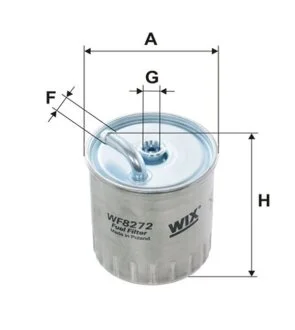 Фільтр палив. PP841/4/ (вир-во WIX-FILTERS) WIX FILTERS WF8272