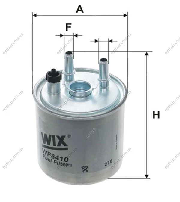 Фільтр палив. /988/1 (вир-во WIX-FILTERS) WIX FILTERS WF8410 (фото 1)
