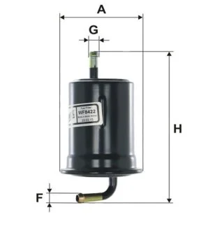 Фільтр палив. /PM912/4 (вир-во WIX-FILTERS) WIX FILTERS WF8422