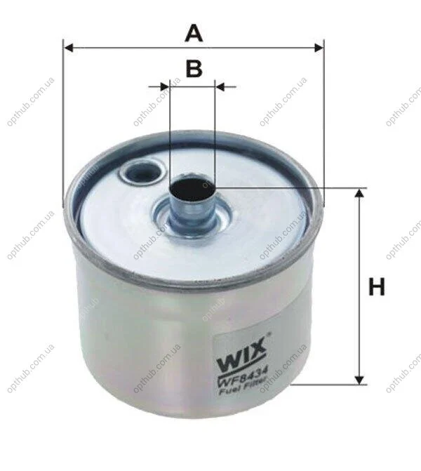 ФІЛЬТР ПАЛИВА WIX FILTERS WF8434 (фото 1)