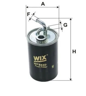 Фільтр паливний CHRYSLER COMPASS, PATRIOT WIX FILTERS WF8440