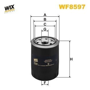 Фильтр топлива WIX FILTERS WF8597
