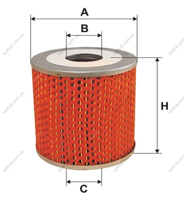 Фільтр масляний двигуна FORD TRANSIT OM515/ (вир-во WIX-FILTERS) WIX FILTERS WL7035 (фото 1)