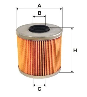 Фільтр масляний BMW 518 9/89->, 316I, 318I, 318 1.8I -ua WIX FILTERS WL7042